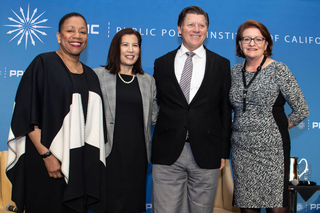 photo - Cassandra Walker Pye, Tani Cantil-Sakauye, Brian Jones, Toni Atkins