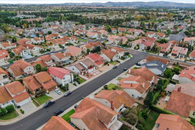 photo - Aerial View of Subdivision in Irvine, California