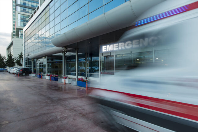 photo - External Emergency Room and Ambulance