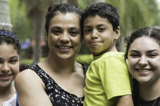 photo - Mother with Her Children