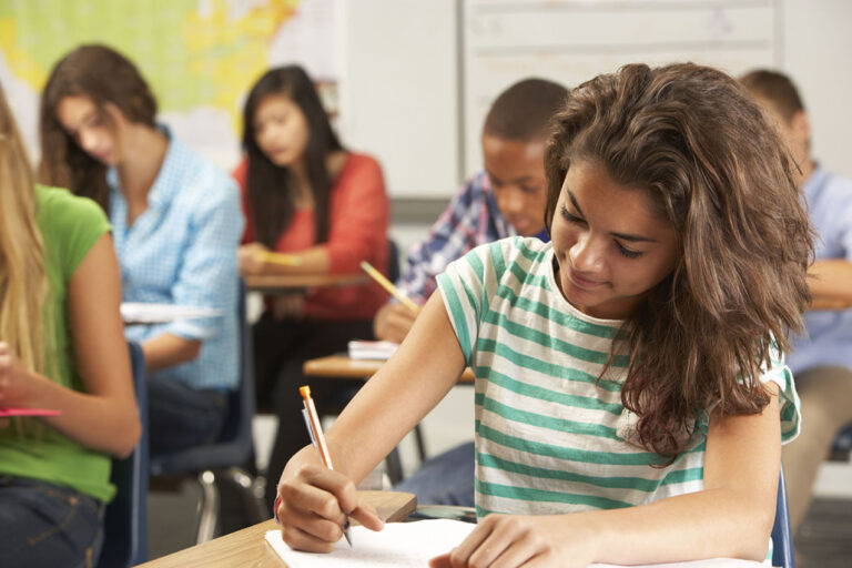 photo - student in classroom