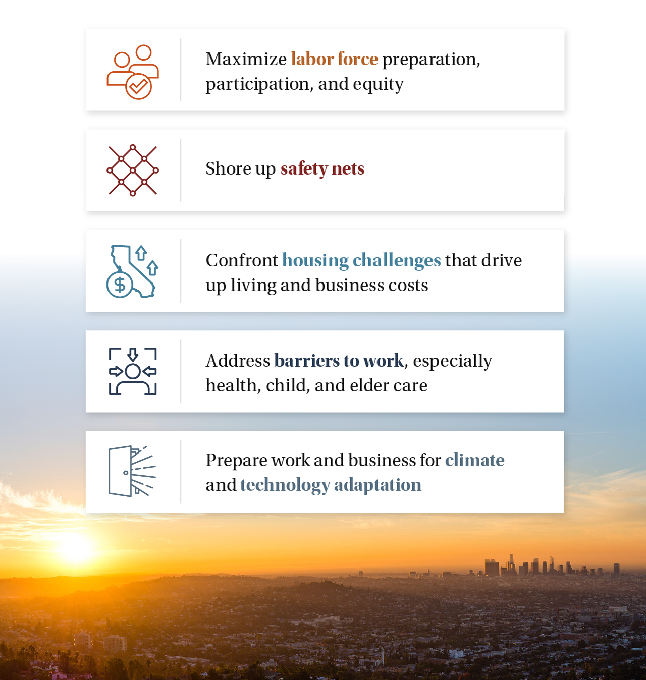 infographic - Preparing California for an uncertain future