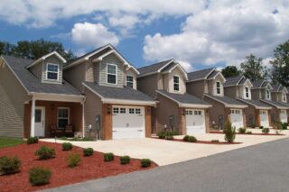 photo - Row of Small Houses