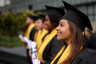 photo - Smiling College Graduates