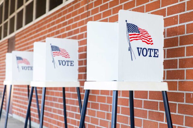 photo - Voting Booths