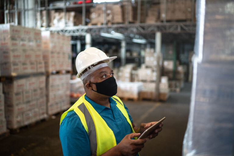 photo - Warehouse Worker Checking Products